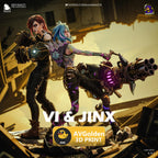 Jinx & Vi - Arcane  League of Legends