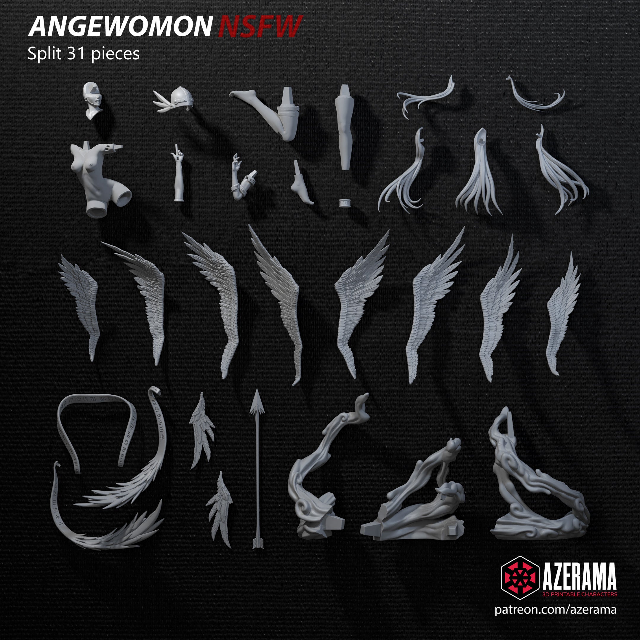 Angewomon - Digimon (NSFW)