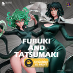 Fubuki & Tatsumaki - One Punch Man