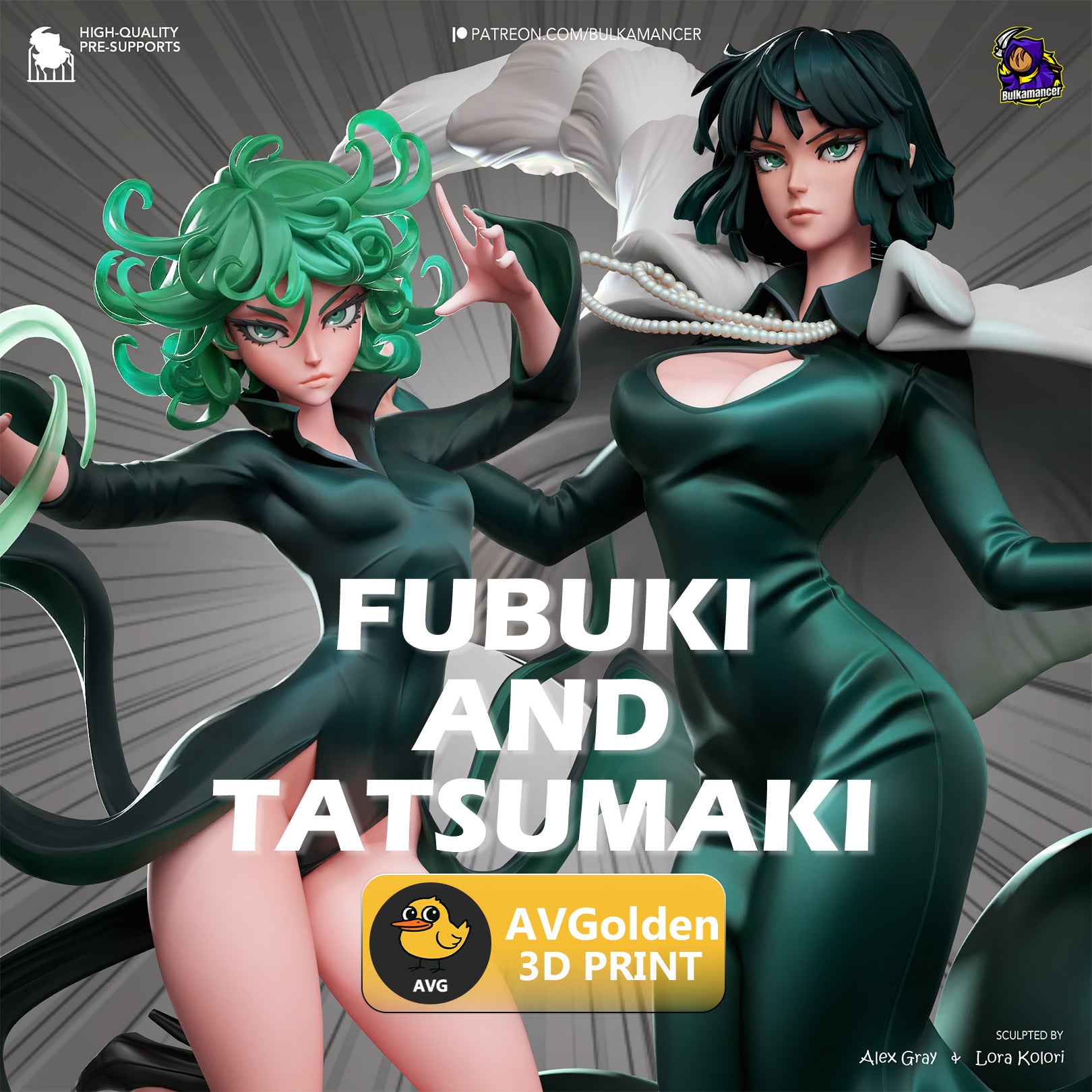 Fubuki & Tatsumaki - One Punch Man
