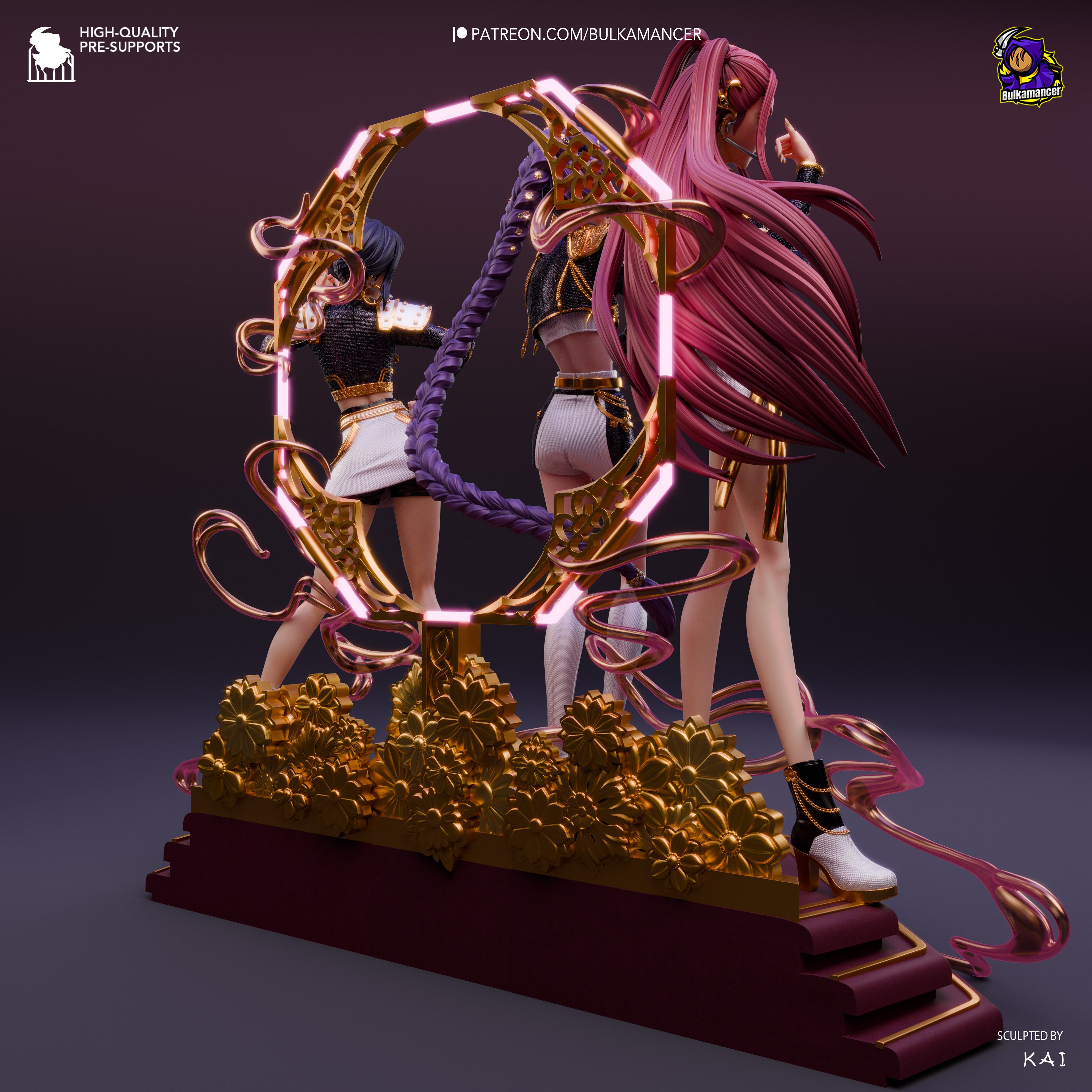 Rumi x Mira x Zoey - KPop Demon Hunters (Diorama)