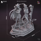 Rumi x Mira x Zoey - KPop Demon Hunters (Diorama)