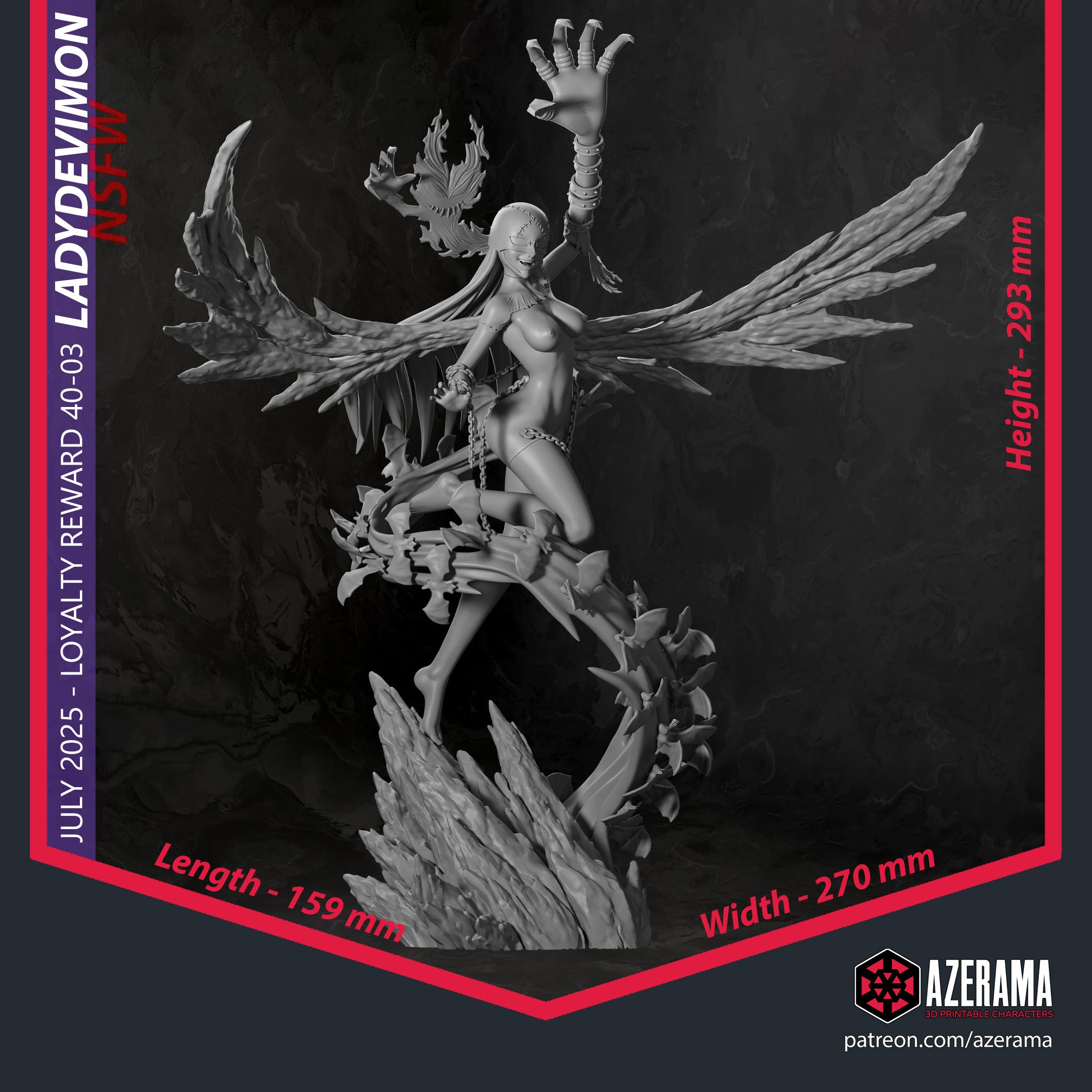 Lady Devimon - Digimon (NSFW)