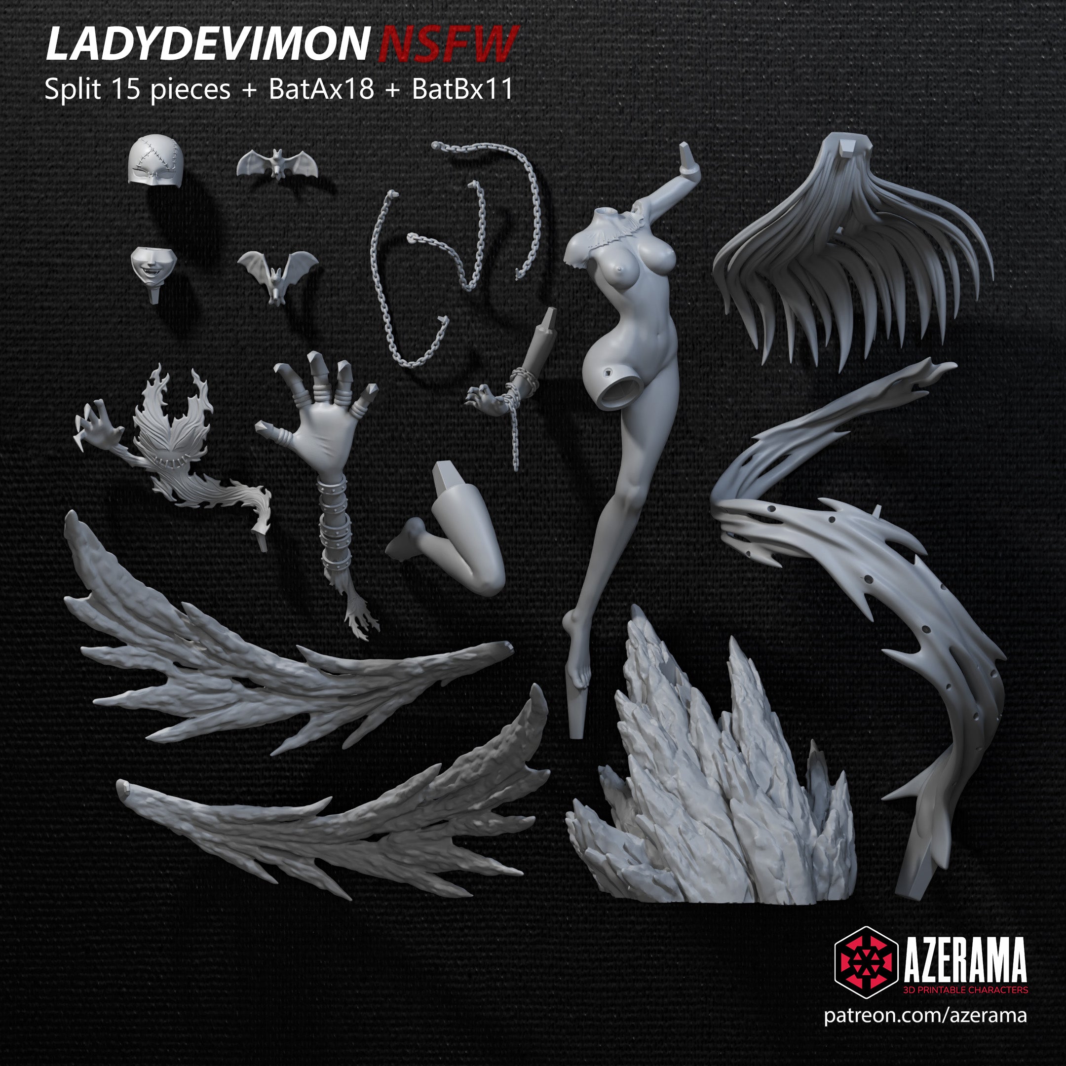 Lady Devimon - Digimon (NSFW)