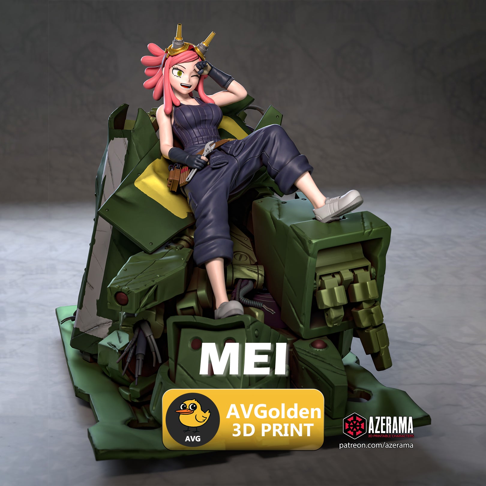 Mei Hatsume - My Hero Academia: Boku No Hero Academia