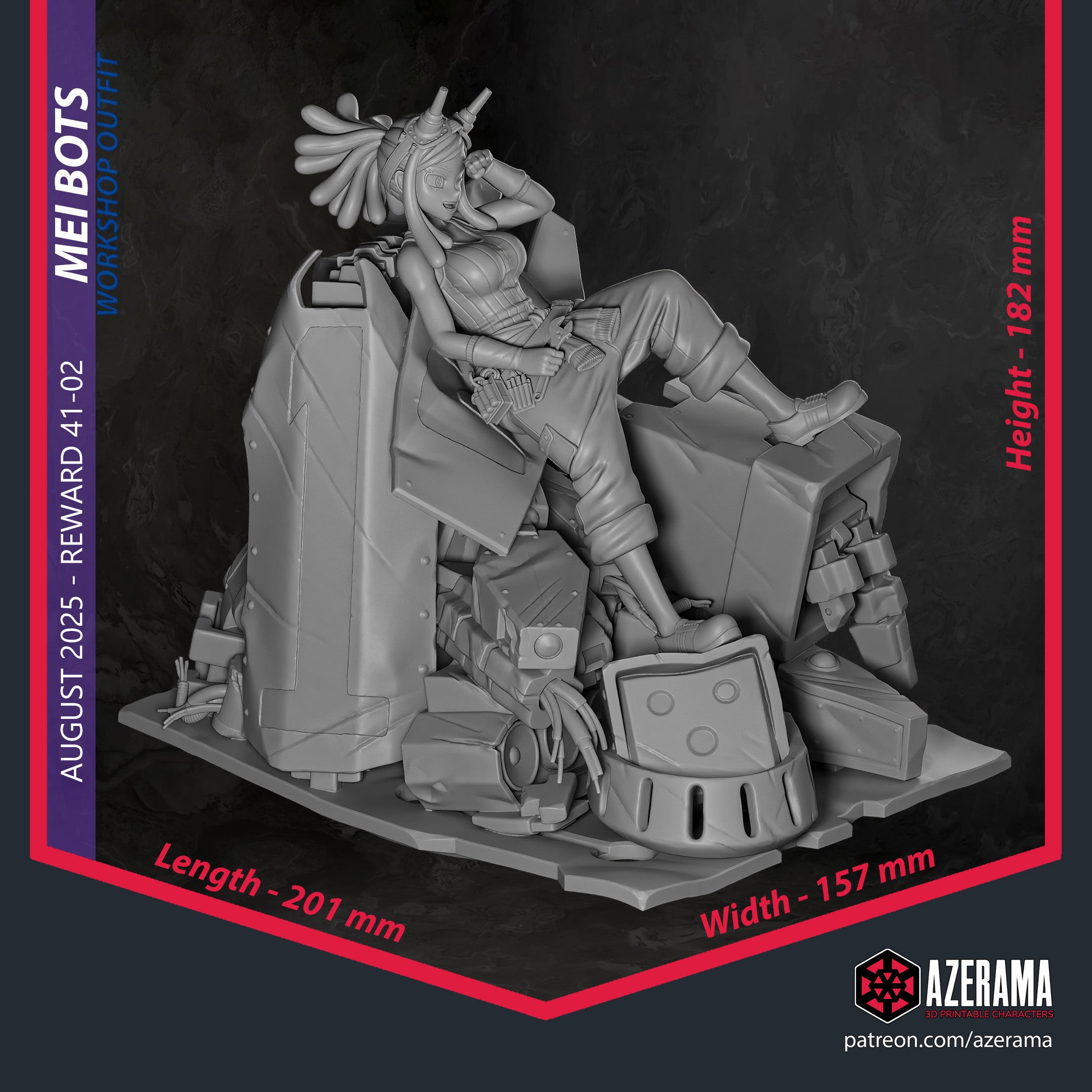 Mei Hatsume - My Hero Academia: Boku No Hero Academia