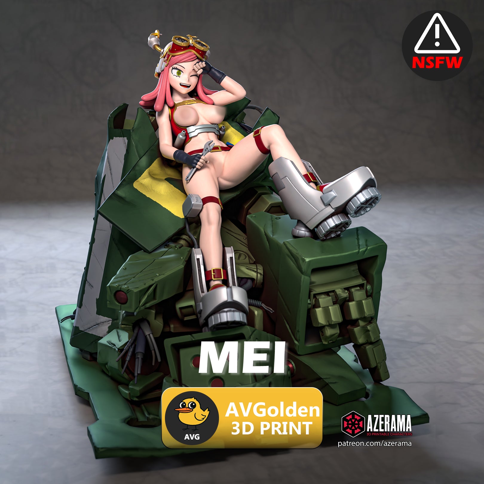 Mei Hatsume - My Hero Academia: Boku No Hero Academia (NSFW)