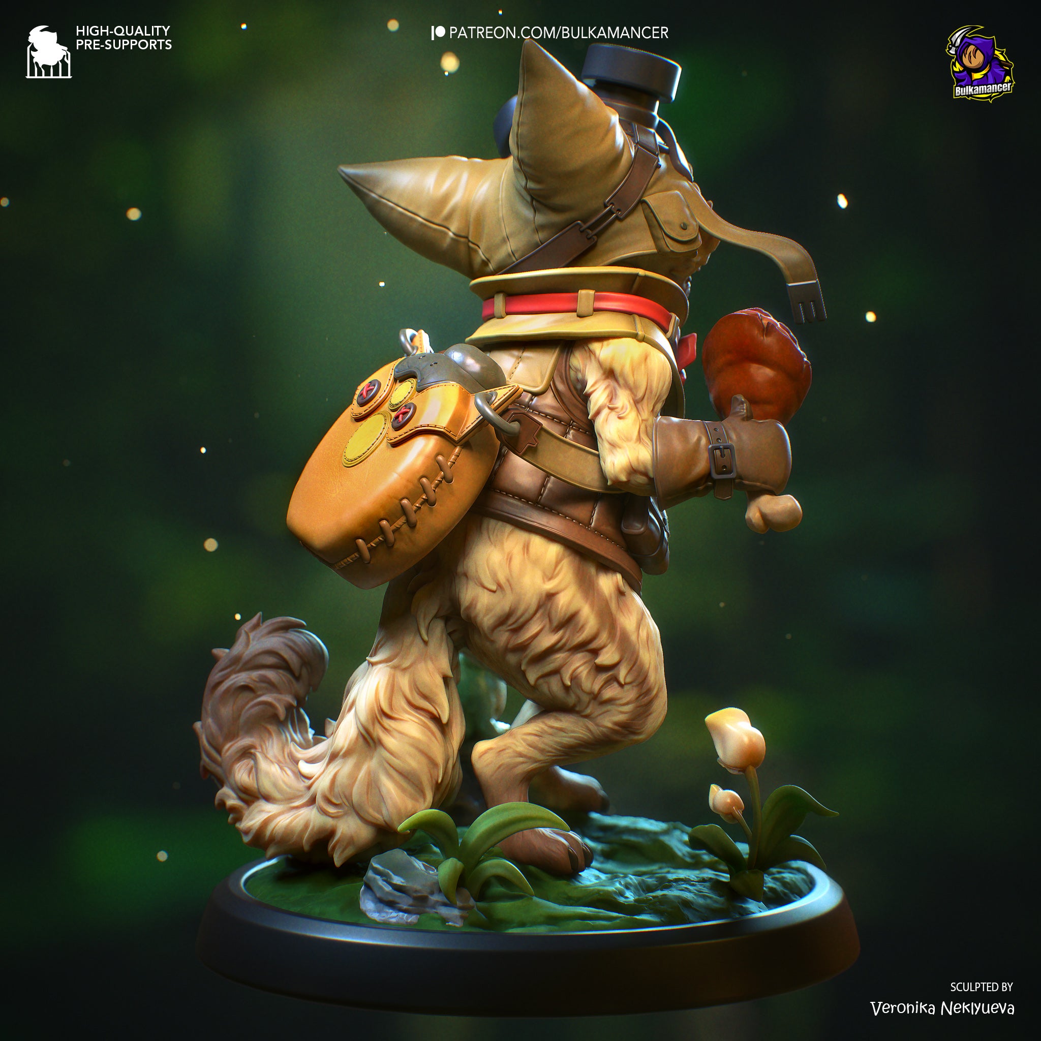 Palico x Toad - Monster Hunter Wilds