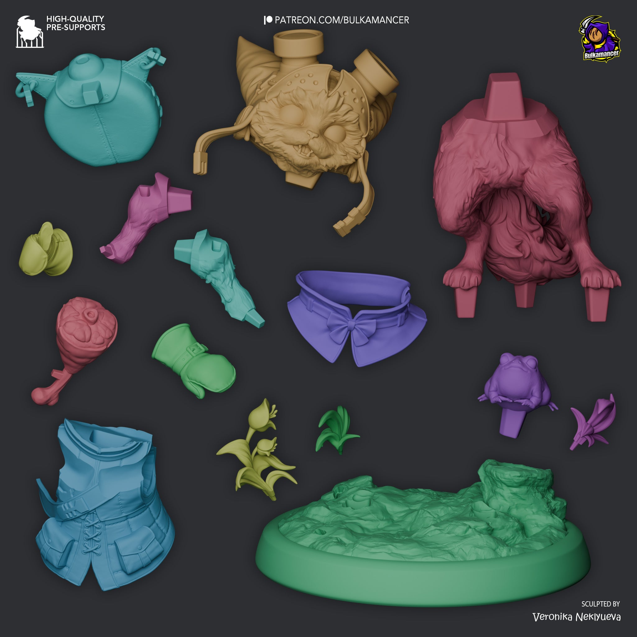 Palico x Toad - Monster Hunter Wilds