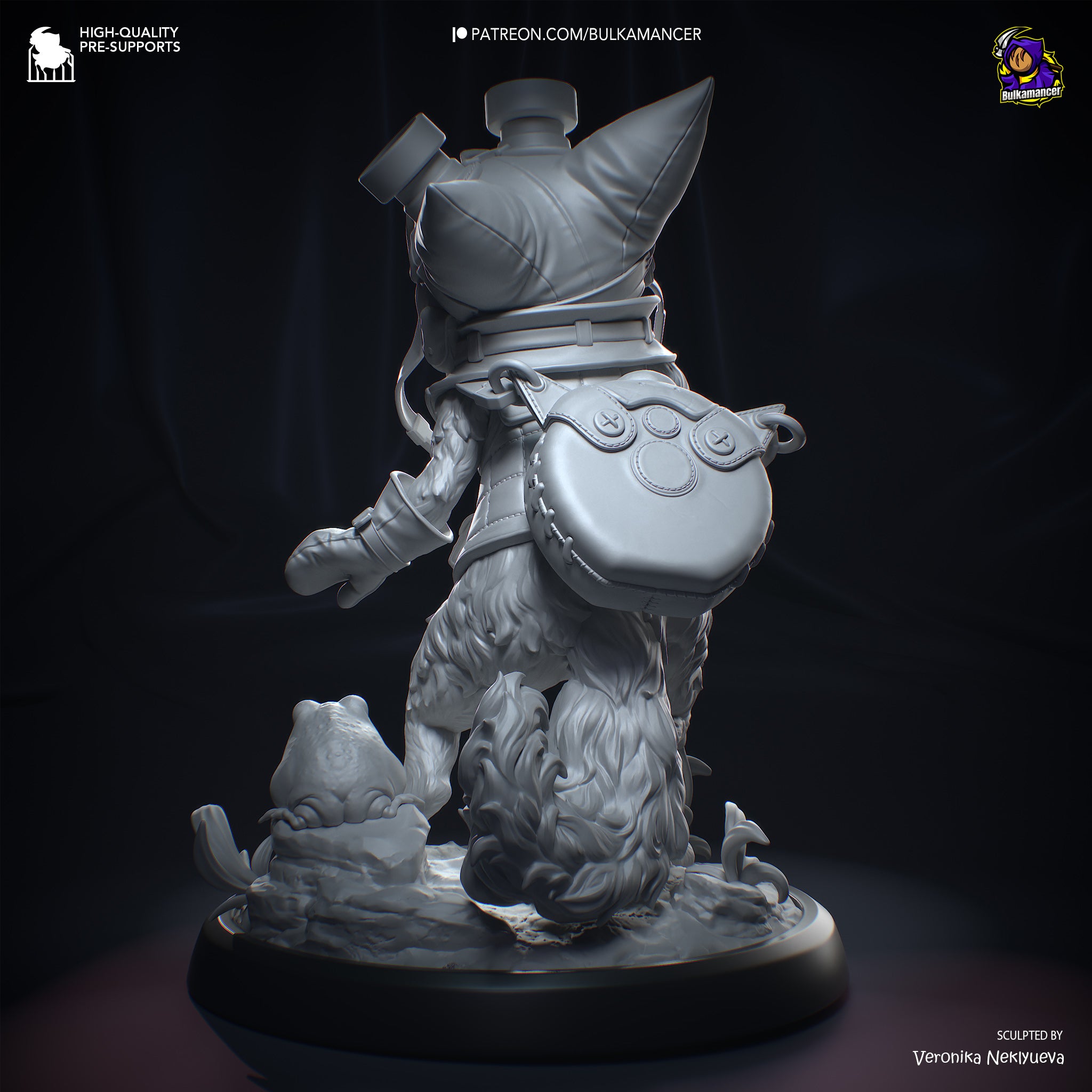 Palico x Toad - Monster Hunter Wilds