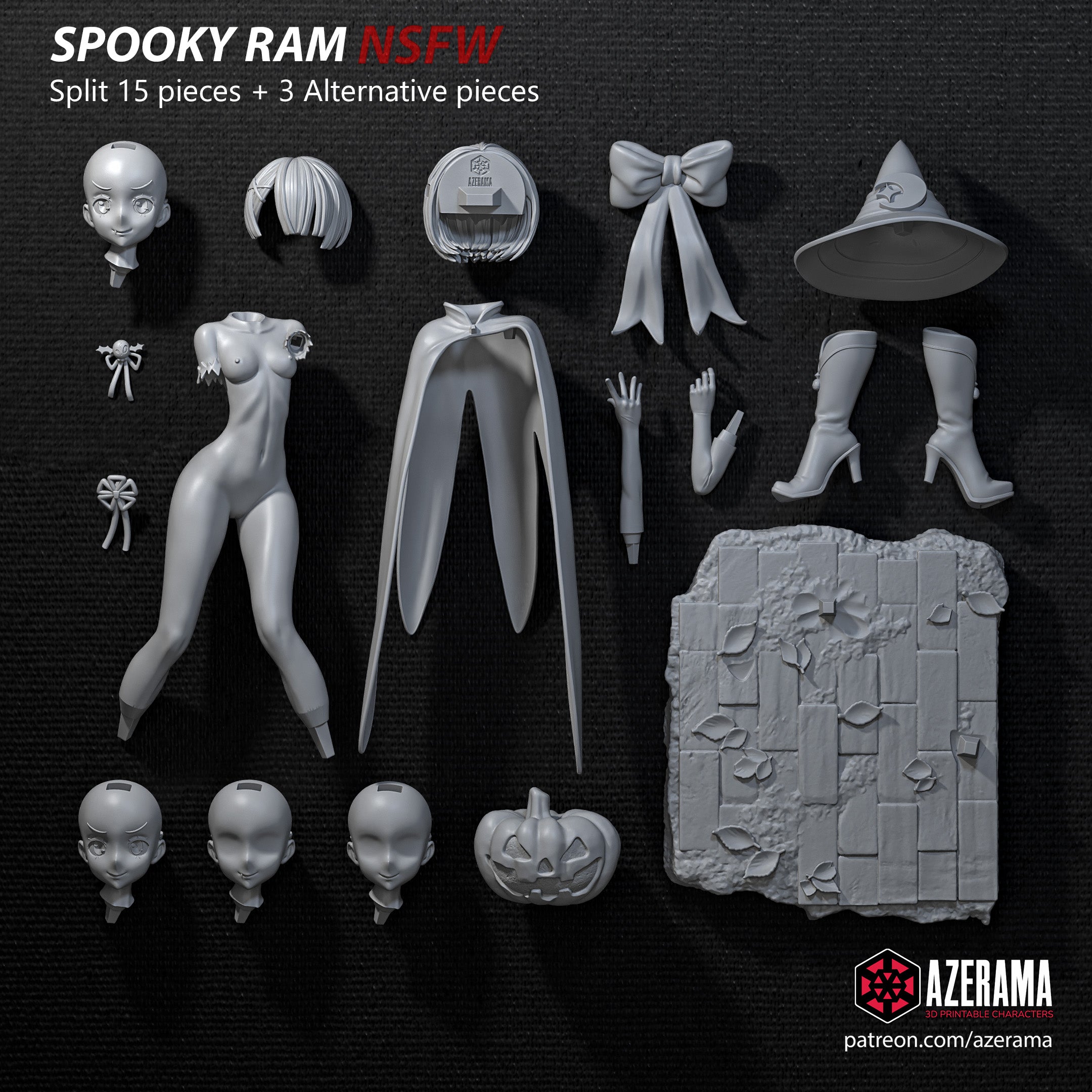 Ram Halloween - Re:Zero kara Hajimeru Isekai Seikatsu (NSFW)