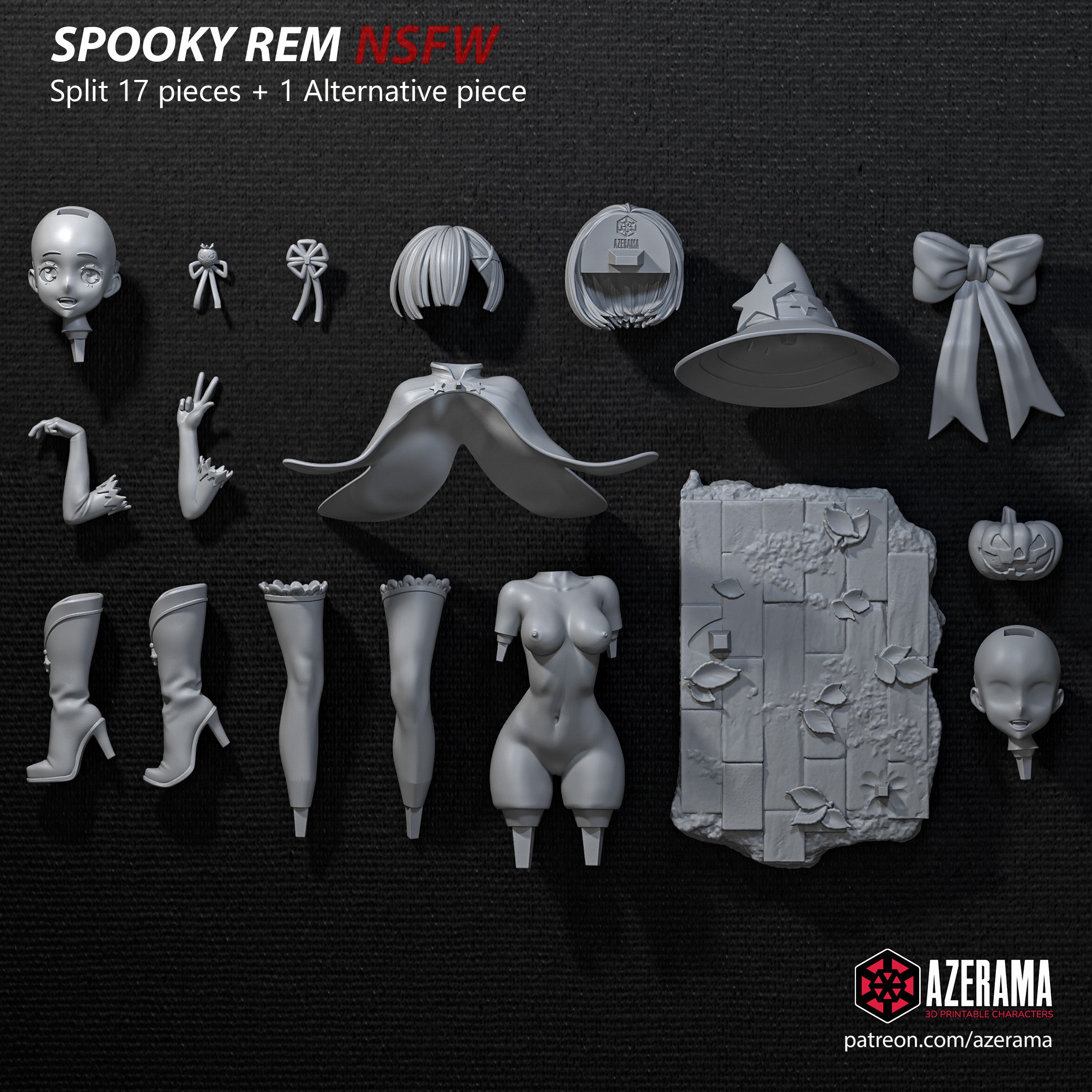 Rem Halloween - Re:Zero kara Hajimeru Isekai Seikatsu (NSFW)