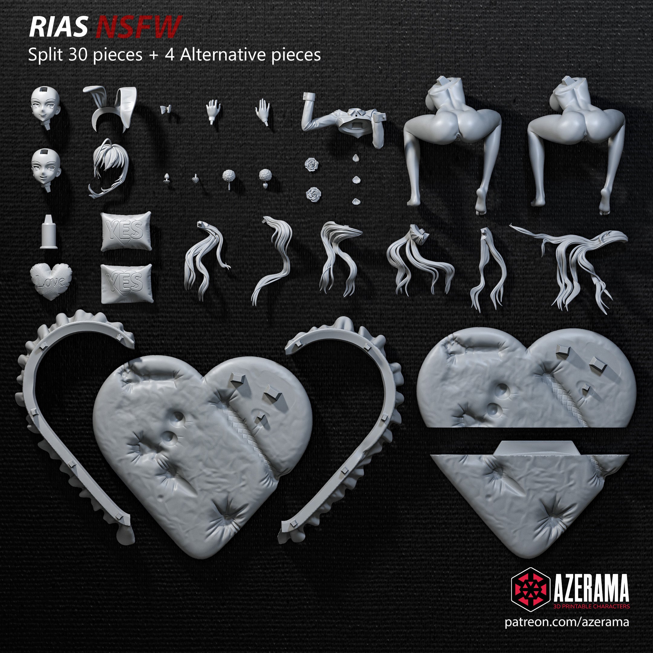 Rias Gremory - High School DxD (NSFW)