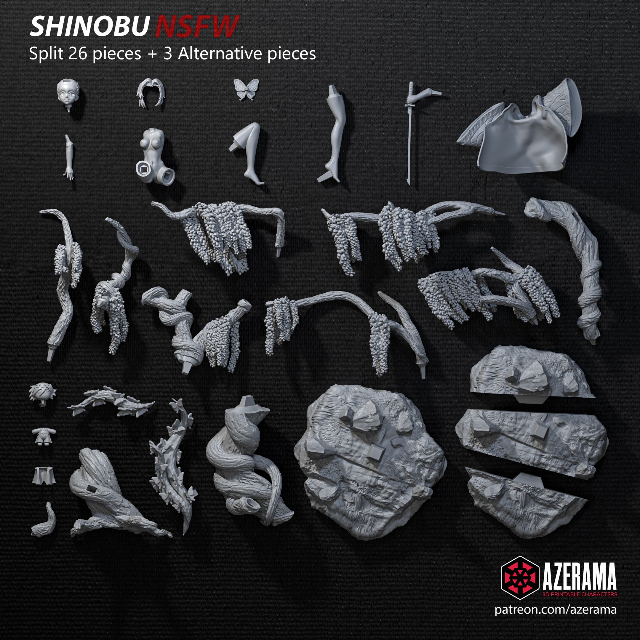 Shinobu Kochō - Demon Slayer: Kimetsu no Yaiba (NSFW)