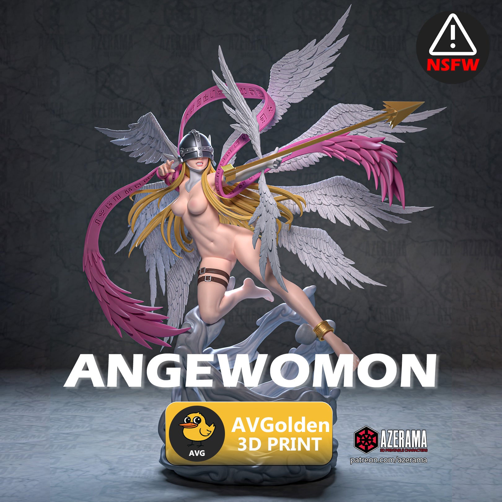 Angewomon - Digimon (NSFW)