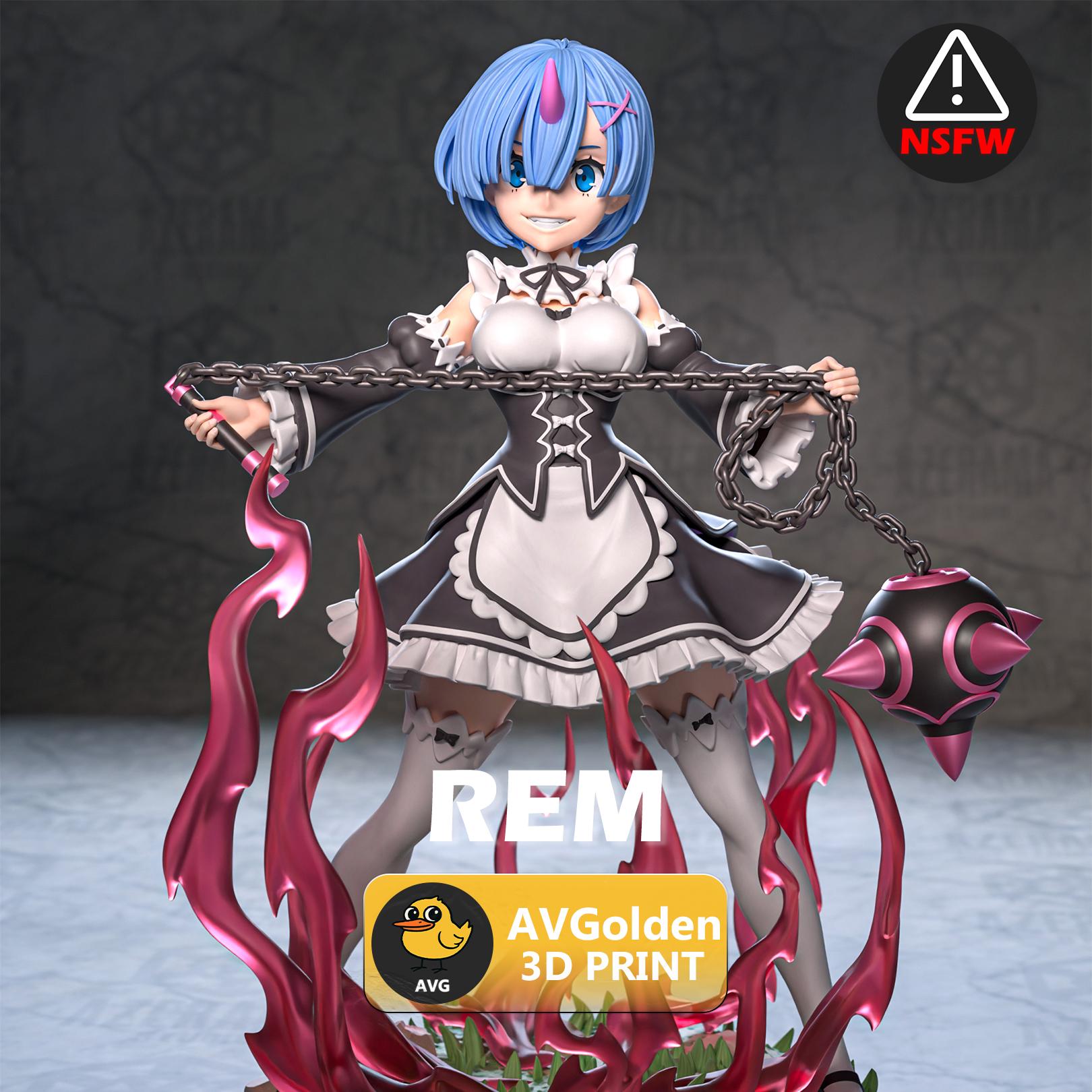 Rem - Re:Zero kara Hajimeru Isekai Seikatsu (NSFW)