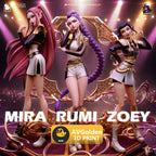 Rumi x Mira x Zoey - KPop Demon Hunters (Diorama)