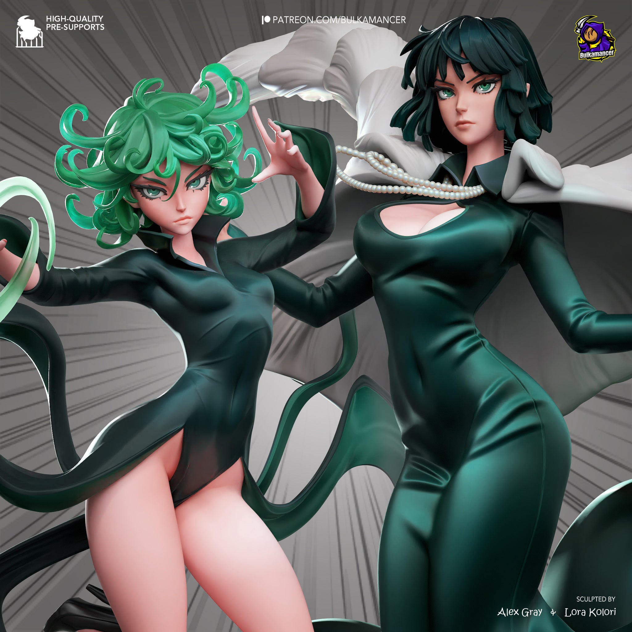 Fubuki & Tatsumaki - One Punch Man