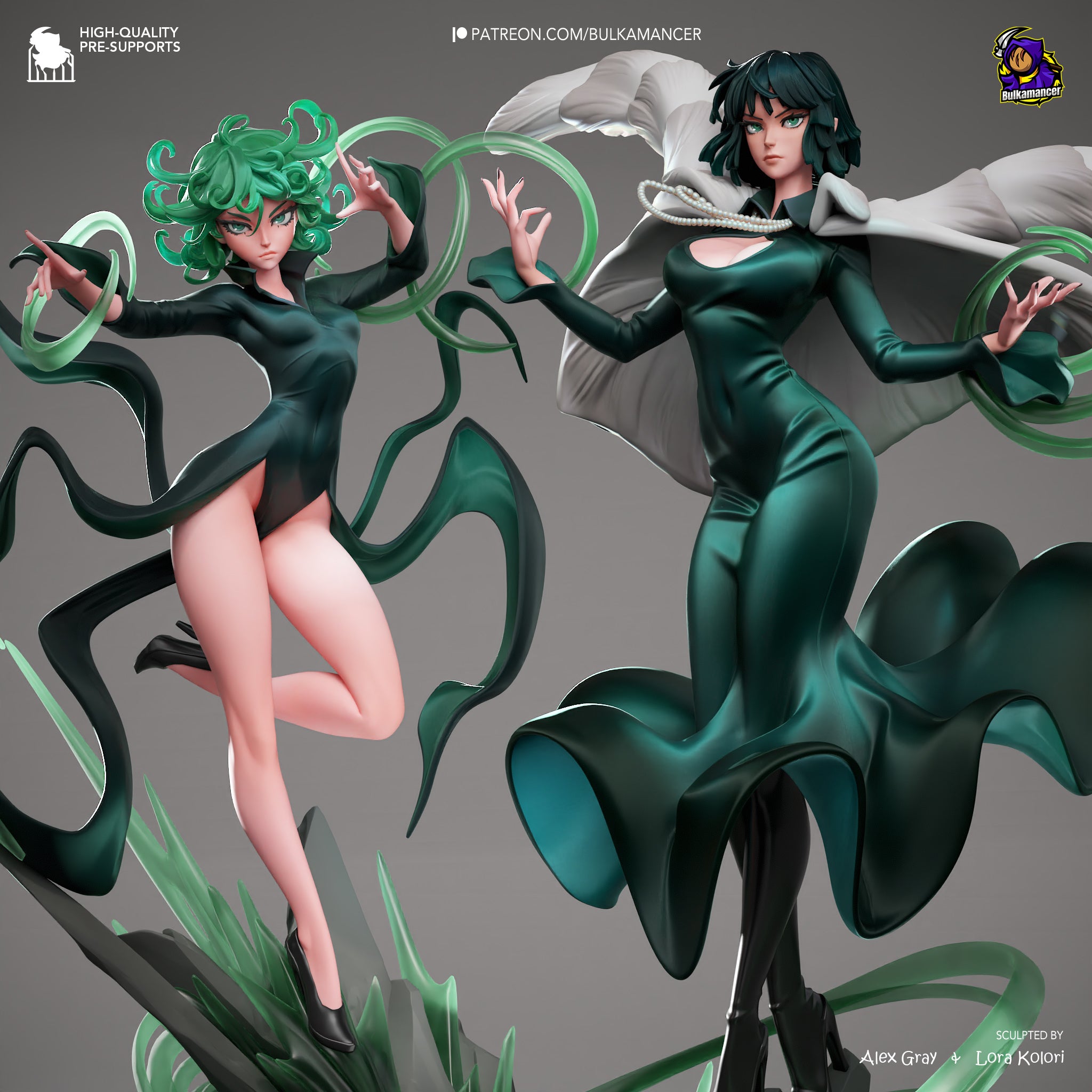 Fubuki & Tatsumaki - One Punch Man