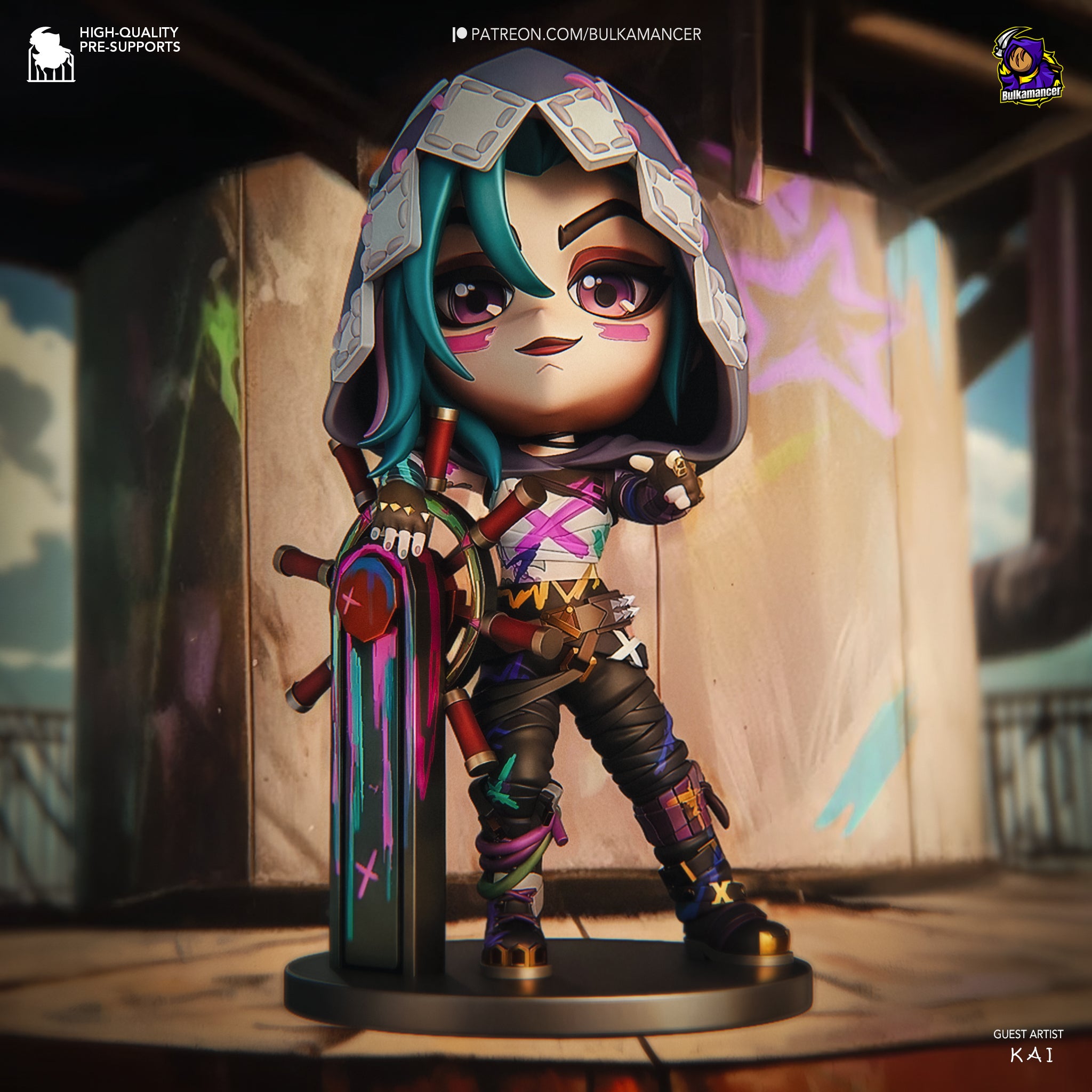 Jinx Chibi - League Of Legends