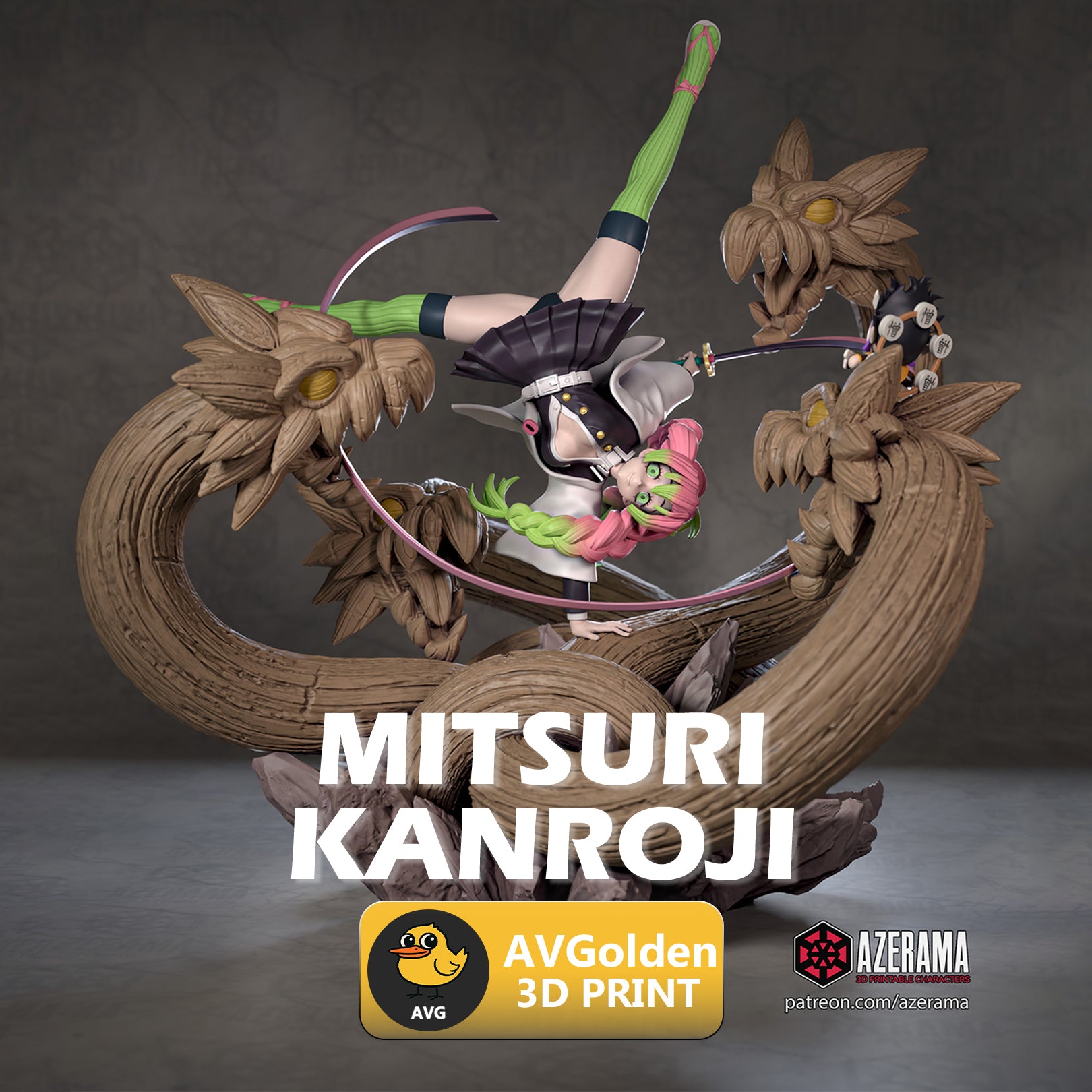 Mitsuri Kanroji - Demon Slayer: Kimetsu no Yaiba