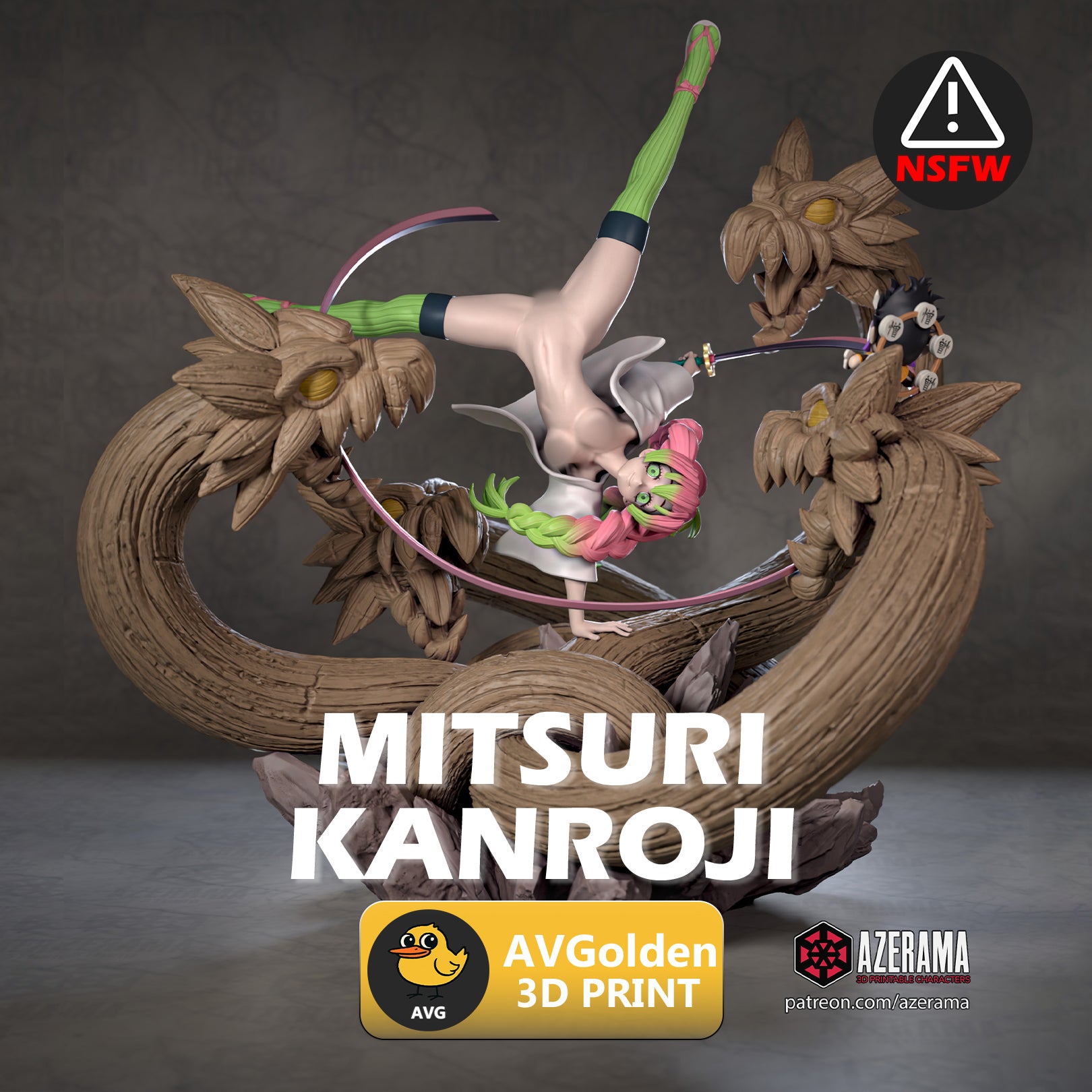 Mitsuri Kanroji - Demon Slayer: Kimetsu no Yaiba (NSFW)