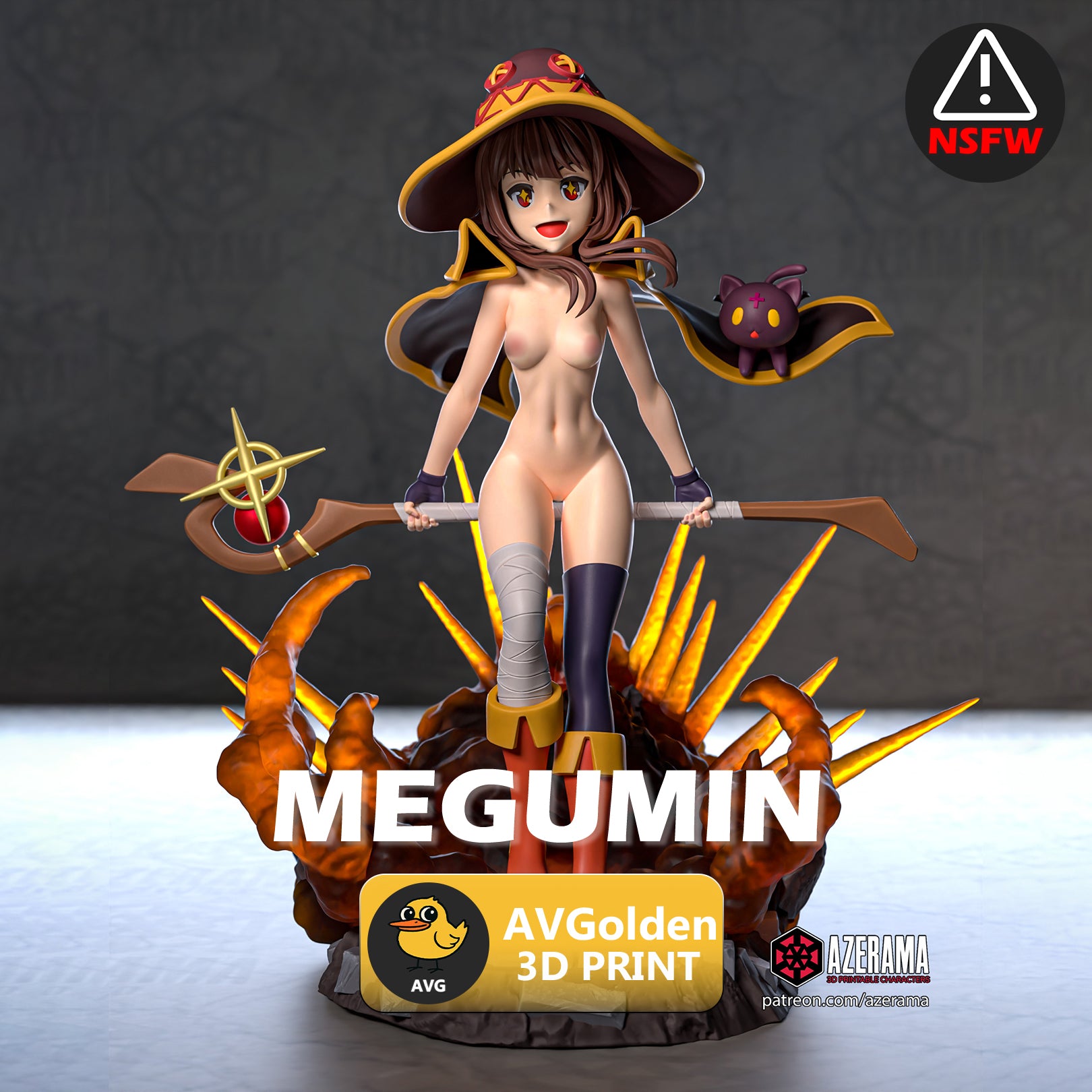 Megumin - KonoSuba (NSFW)