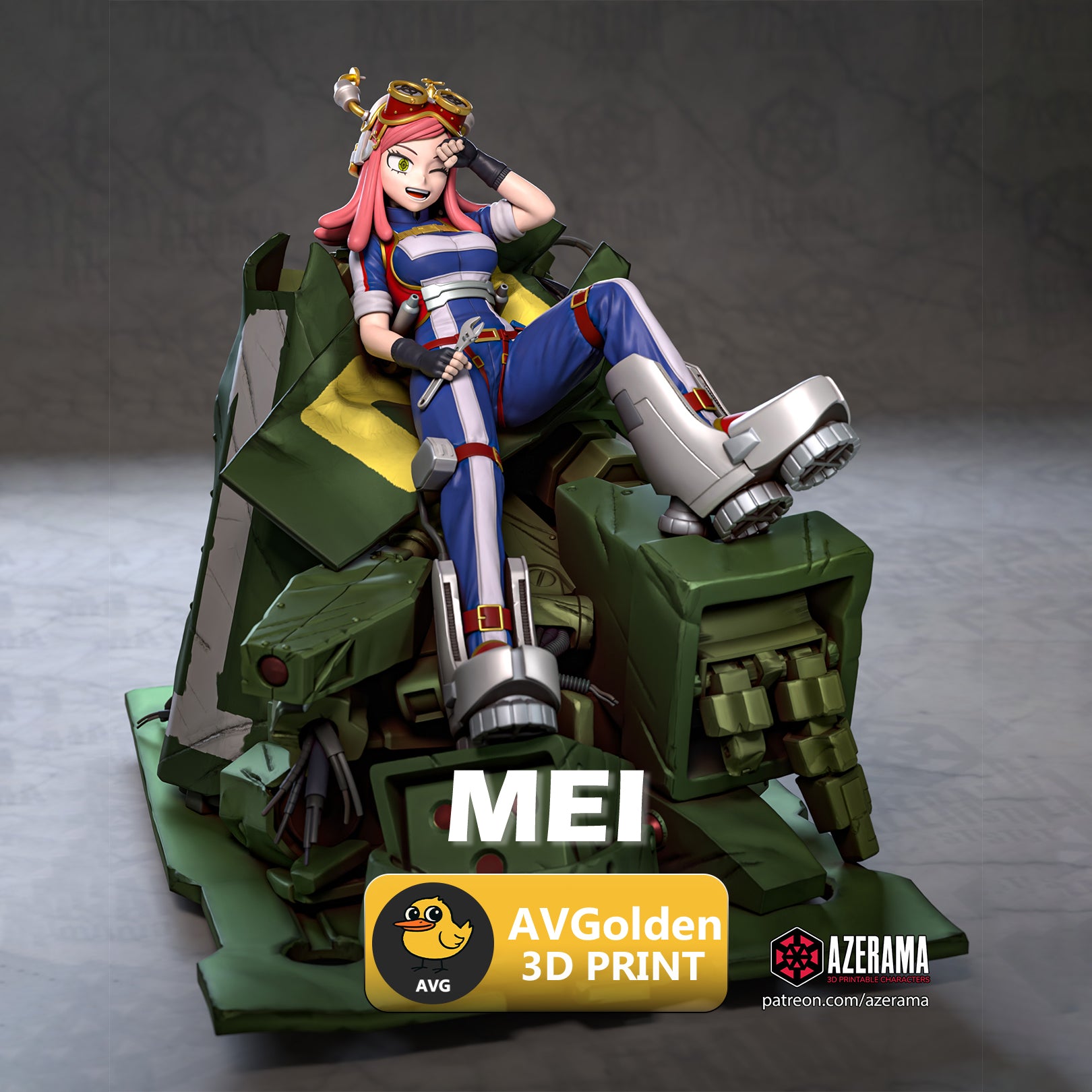 Mei Hatsume Uniform - My Hero Academia: Boku No Hero Academia